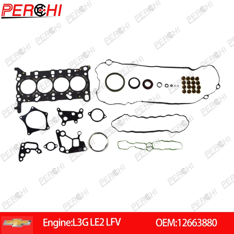 For GM CHEVROLET LE2 CRUZE 1.4T 2HO LD9/EK06 LMU L95 Front Rear Crankshaft Oil Seal Spark Plug Oil Seal Pump Oil Seal 55563374
