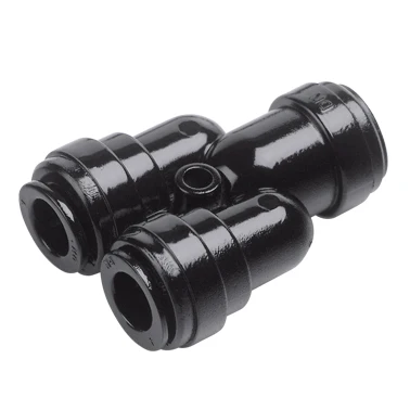 Liyuanpure Acetal Quick Fittings Tee Union Connector 1/4 3/8 1/2 5/16 3/16 5/32 for Beer Drinks Dispensers & Pure Water filter