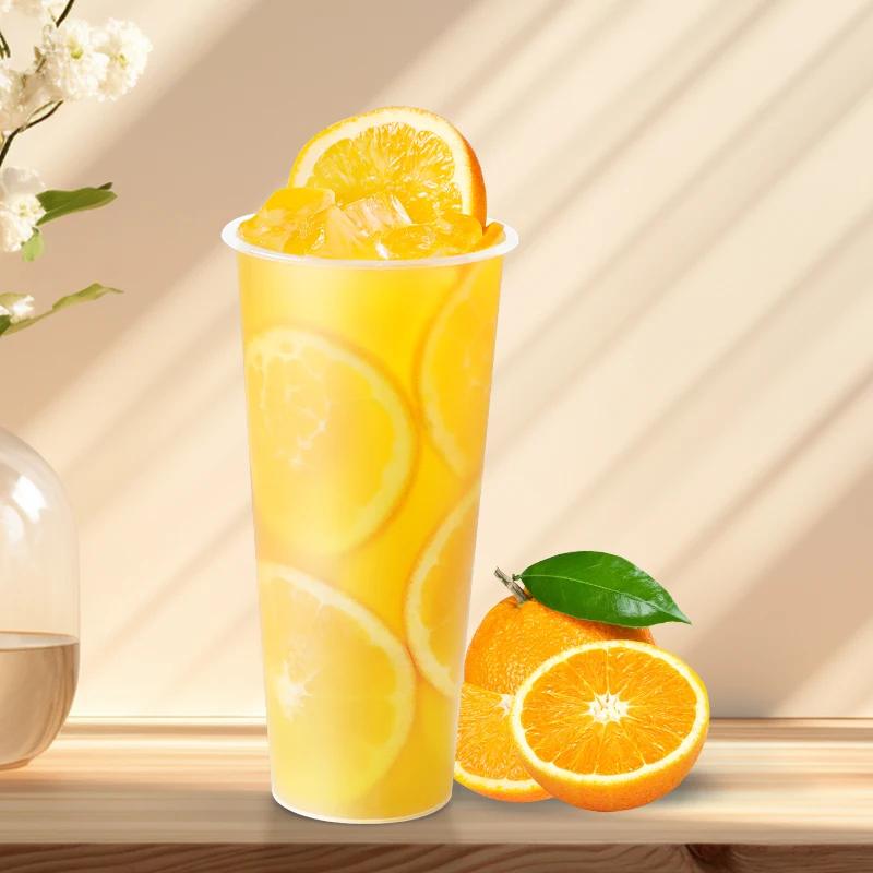 Czseattle Orange contains pulp syrup beverage concentrated fruit juice syrup for bubble tea drinks & fruit juice drink