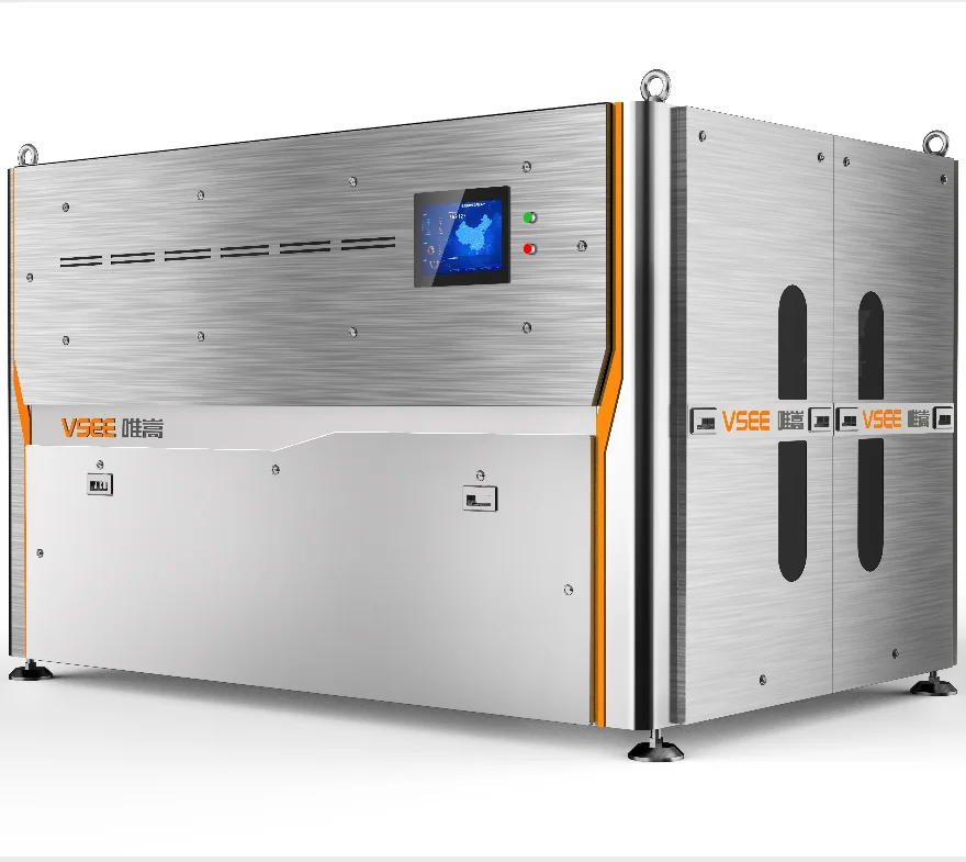 Intelligent optical separator glass cullet sorter glass sorting machine glass color sorter from china