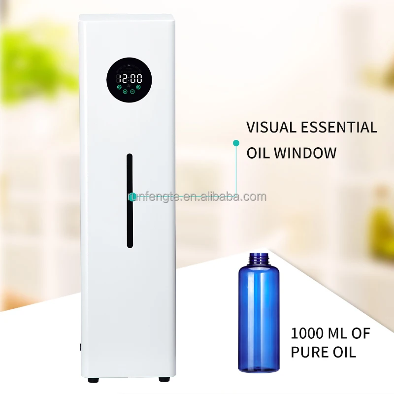 2022 New Medium Essential Oil Scent Diffuser Machine Floor Standing Scent Mist Maker Electric Scent Diffusers for Big Room