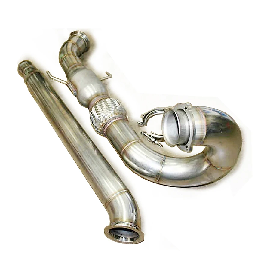 saab car  exhaust parts downpipe 9-3