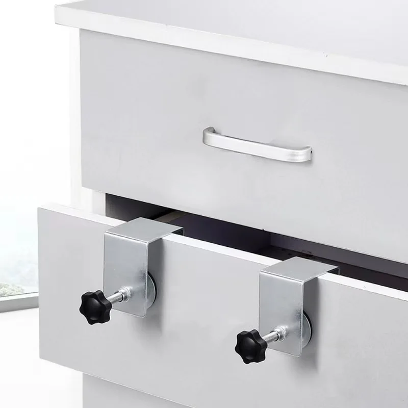 Drawer Installation Clamp Drawer Surface Stabilizer Installation Artifact 2mm Drawer Clamp Fixing Clip Auxiliary