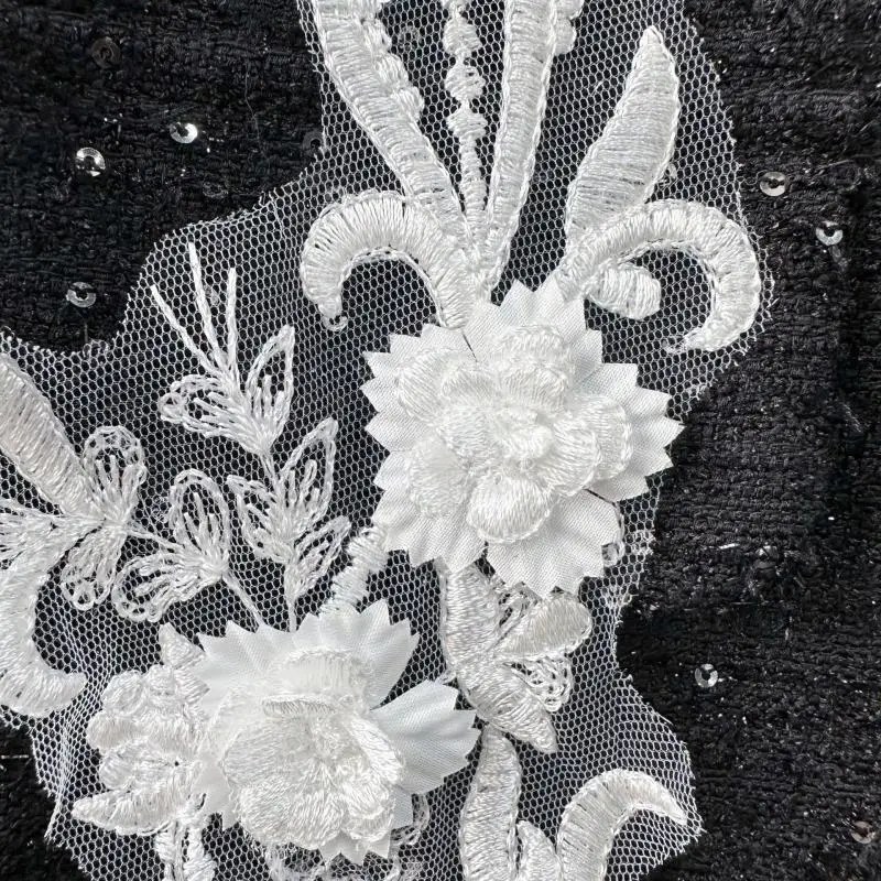 handmade lace Lace Applique for dress decoration
