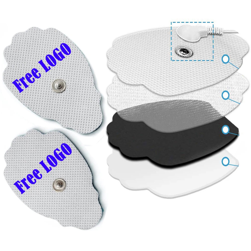 Japan gel Premium Self Adhesive very sticky electrodes tens unit pads button ems