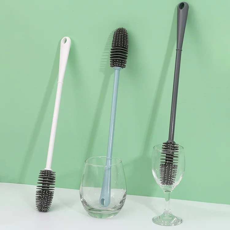 Новый дизайн 2022 щетки для глубокой очистки бутылок с длинной ручкой чистящие инструменты Прямая поставка в