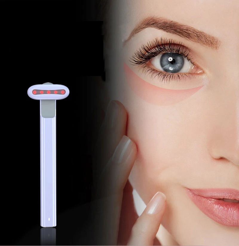 Electric Fairy Stick Eye Beauty Device Facial Massage Pen Vibration Heating Anti-age Mini Eye Care Massager Wand