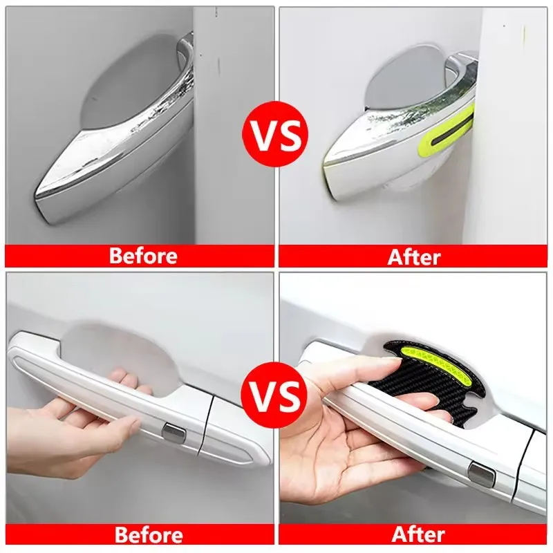 RTS Universal reflective door handle scratch resistant car handles scratch resistant protective film
