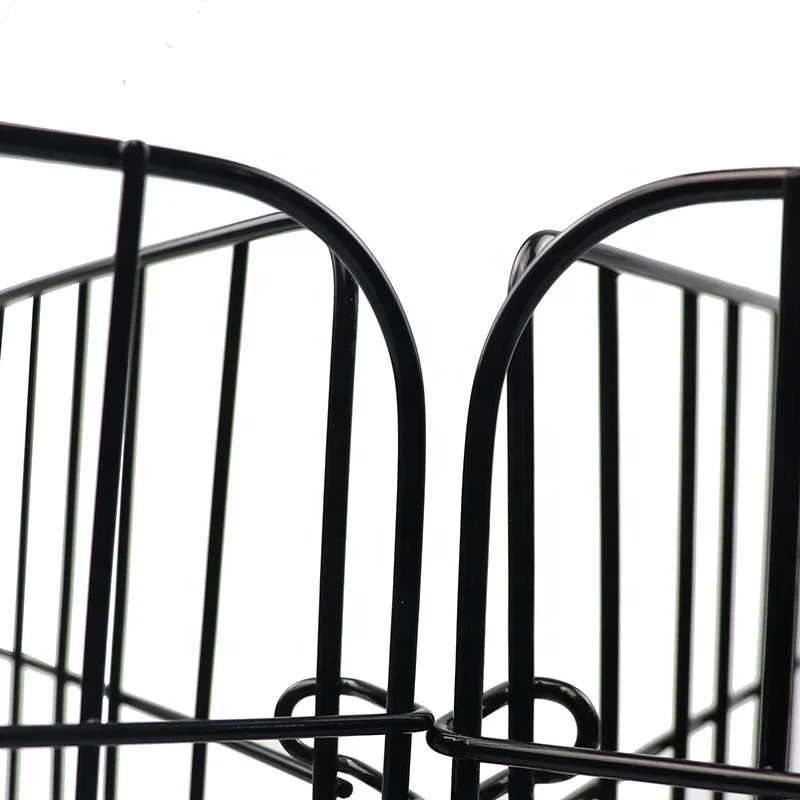 2022 Steel Mountain Bike With Cargo Basket Foldable Bicycle Metal Spring Folding Basket