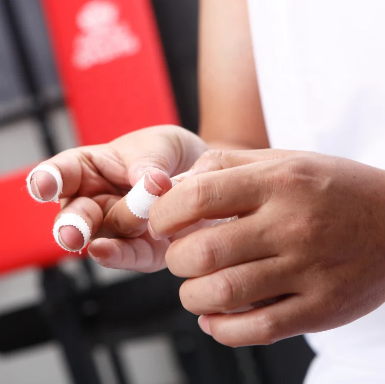 Easy tear cotton fabric jiu jitsu protect finger tape 1cm