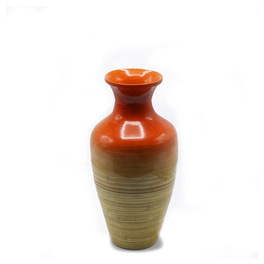 
Unique Spun Bamboo Vase Decor For Party Decoration Made in Vietnam 