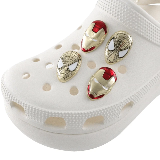 Custom Logo Metal Superman Marvel Series Movies Iron Spider Mask Hero Character Cartoon