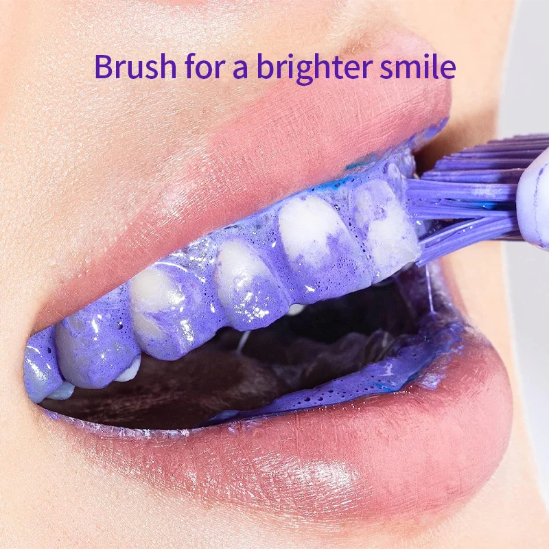 Custom Purple Colour Correcting Tooth Stains V34 Corrector Teeth Whitening Powder