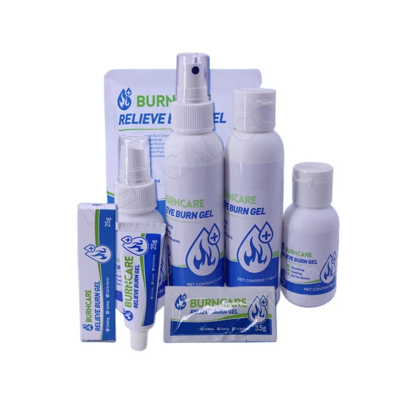 Hot Sale Medical Burn Care Dressing Gel For Burn Wound Scar Wounds Care Relieve Burn Gel Burncare Dressing