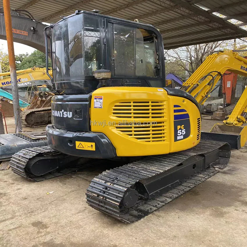 Вторая рука гидравлический гусеничный экскаватор komatsu55 строительная машина мини используется японский бренд Komatsu55 для