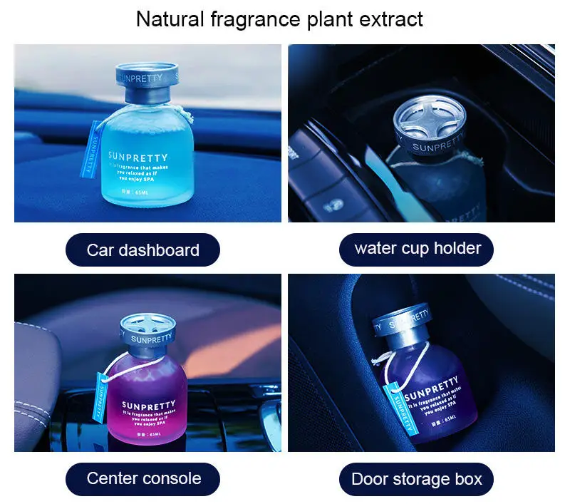 Luxury Air Freshener Fragrance Perfume Deodorization Car Bottle Car Air Freshener