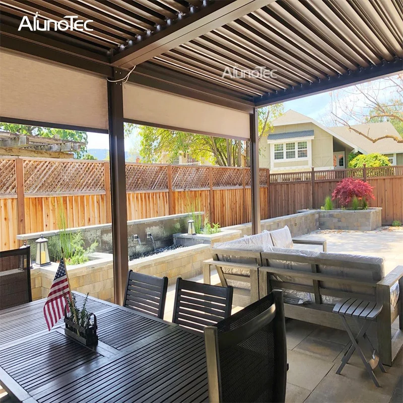 Factory Offering Patio Balcony Metal Pergola Gazebo Roof Cover AP-L202 Model