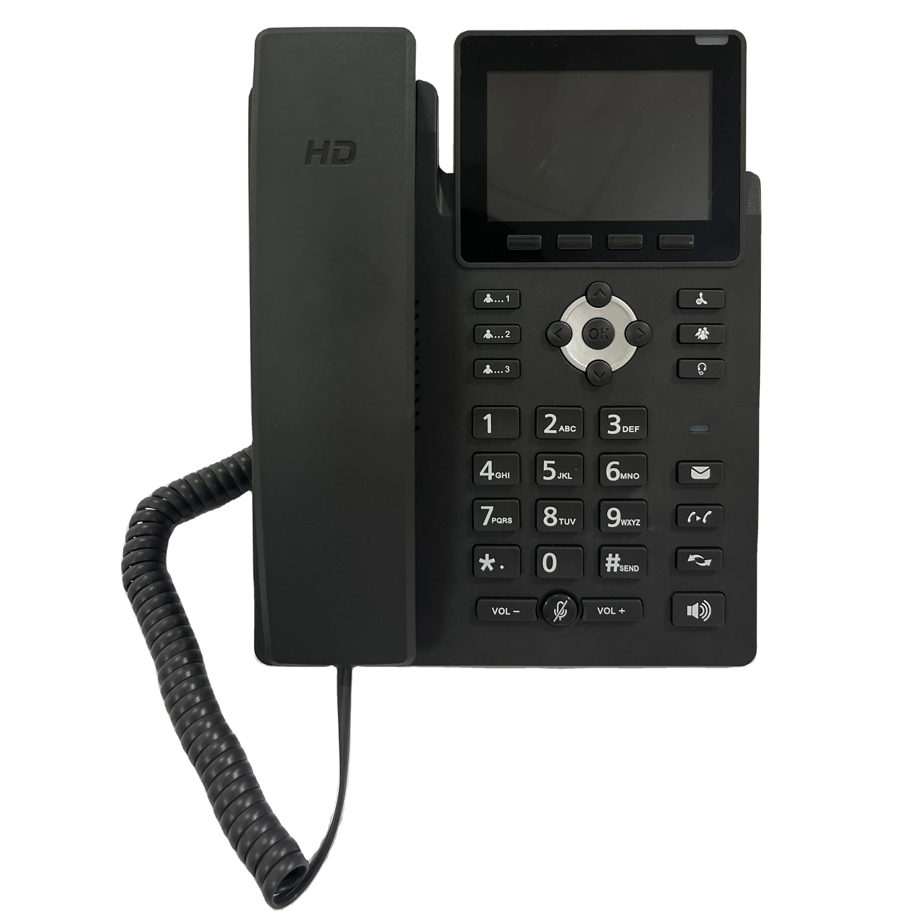 3.5 inch screen IP/SIP/VOIP/PSTN dest phone for office