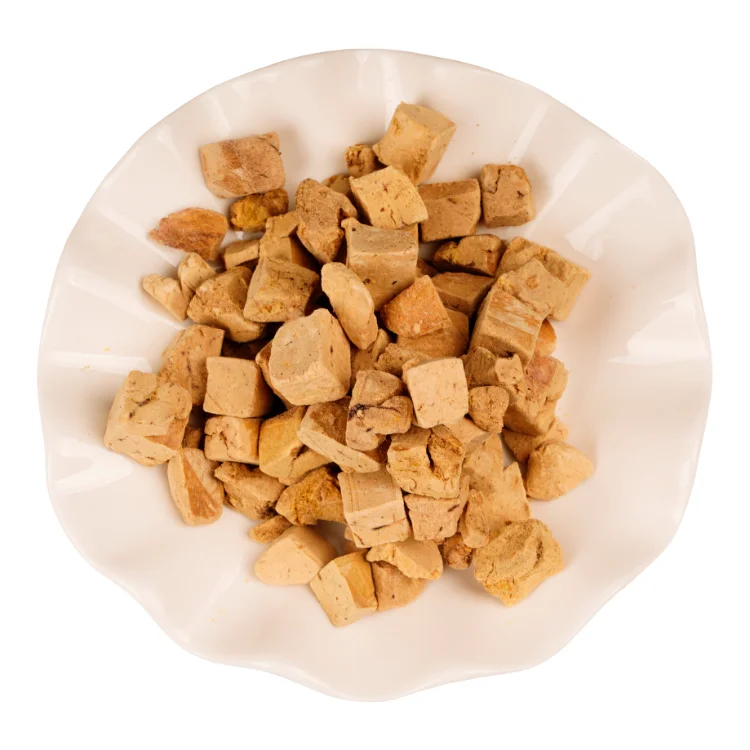 Корм для домашних животных замороженные гранулы куриной печени сухие мясные сухое зерно пищевая добавка корм кошек и