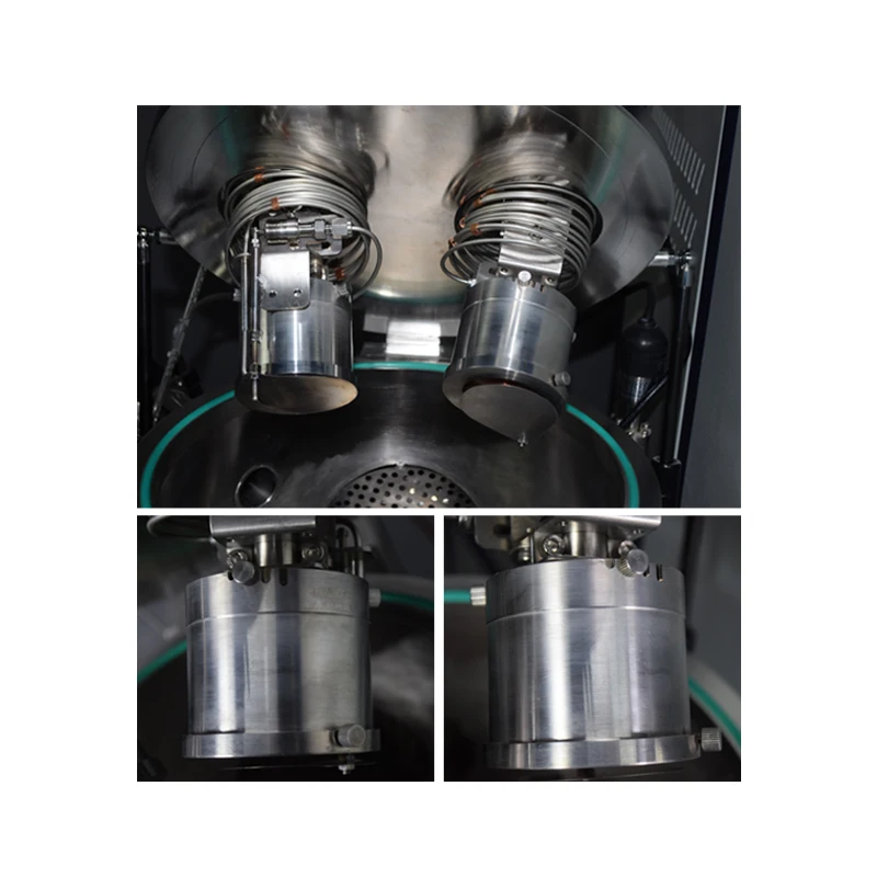 Lab New Design PVD Dual Target High Vacuum 2 Inch Magnetron Sputtering Coater