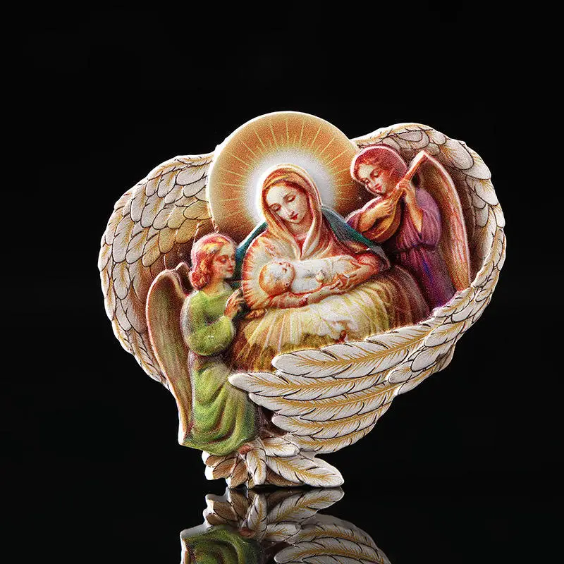 Новая инновационная настройки Творческий христианский Ангел магнит на холодильник личность 3d рельеф смолы холодильник магнит