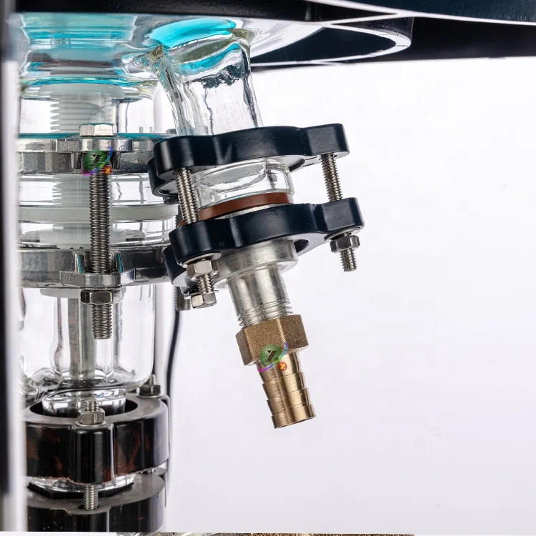 EXHEB-50L взрывозащищенного типа 50L покрытый кожухом стеклянный реактор покрытый кожухом