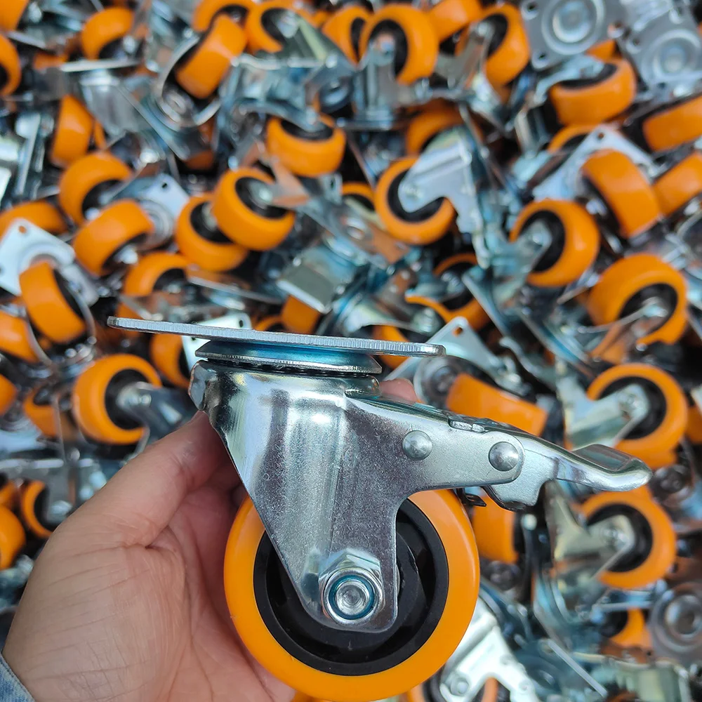 WBD wholesale price supplier 3inch heavy duty castor wheels for heavy load rodas rodizios
