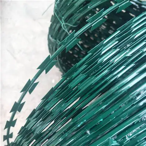 2022 Stainless Steel Galvanized Steel Razor Barbed Wire for Construction Sites