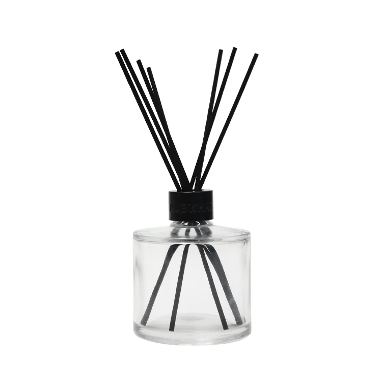 Non-fire 100ml 200ml Reed Diffuser Glass Bottle Colored Wholesale Empty Clear Glass Aromatherapy Diffuser Bottle