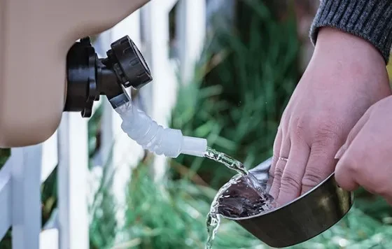 18L Outdoor Water Storage Bucket Drinking Water Car Travel Camping Portable Food Grade Plastic Bucket With Tap