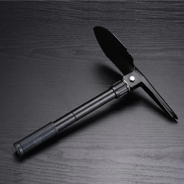High quality Military camping Folding Shovel Multitool Survival Shovel Compact Black Silver Tactical Shovel
