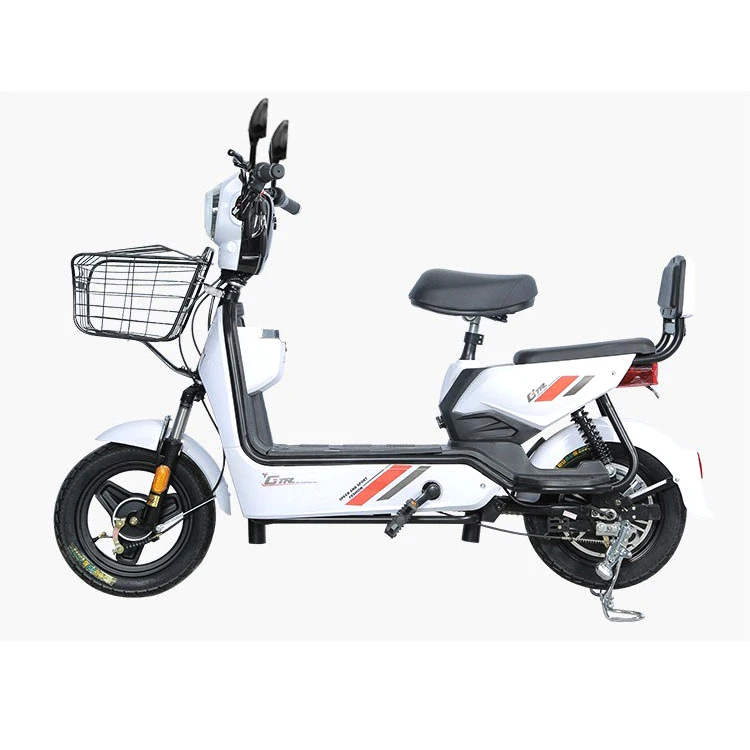 
Popular New Design Electric Bike 48V 12ah/20ah Battery Electric Tricycle Passenger 500W with Basket Brushless Electric Bicycles 