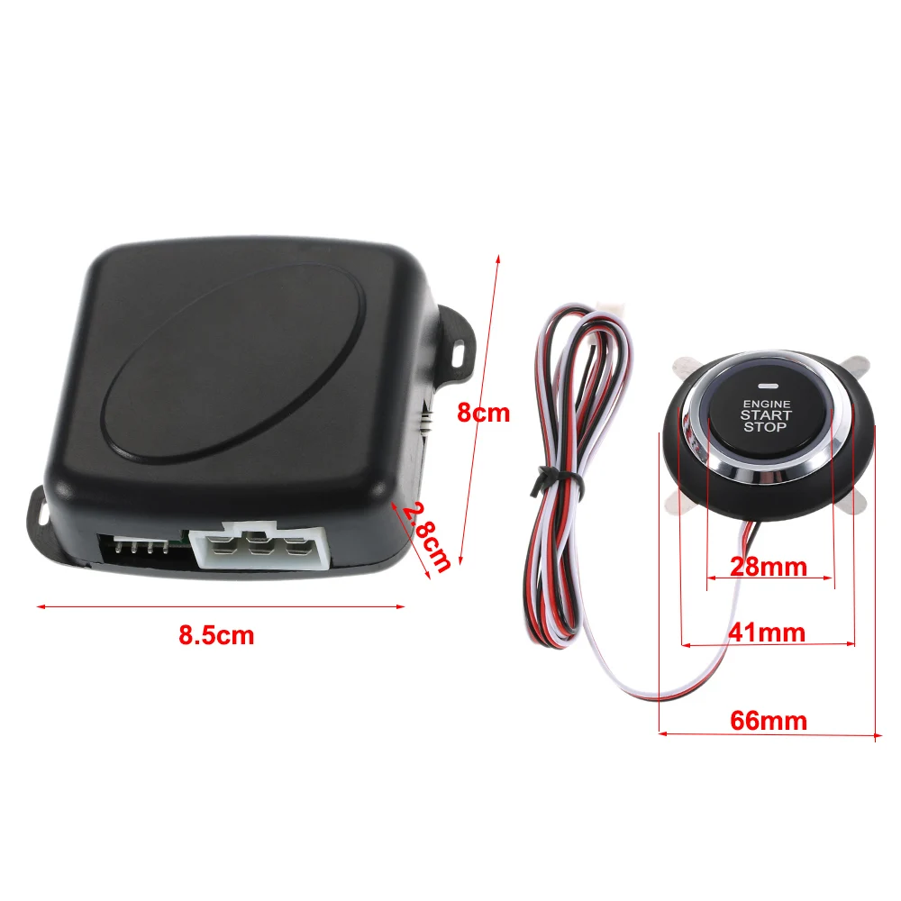 Car Immobilizer Bypass Module RFID Lock Ignition Switch Keyless Entry System Starter Anti-theft System