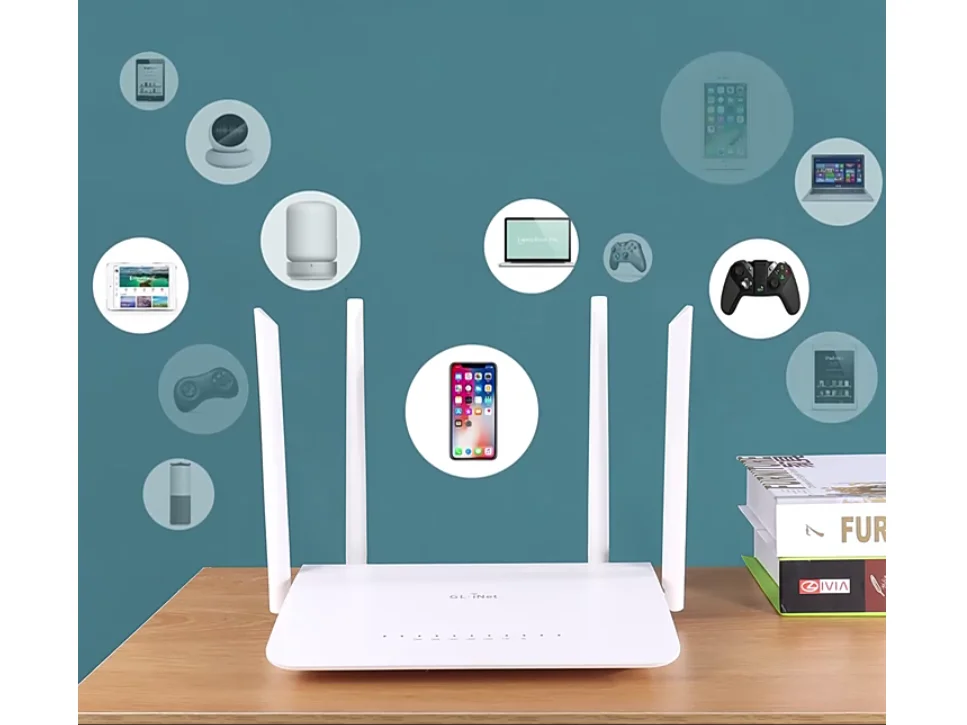 Двухдиапазонный беспроводной Wi-Fi маршрутизатор GLiNet enterprise