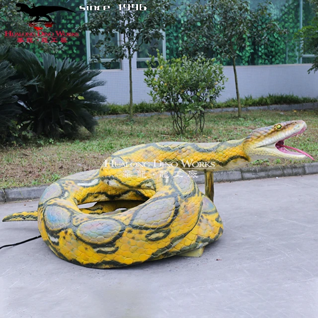 Latest Animatronics Model Realistic Rubber Snakes Animal