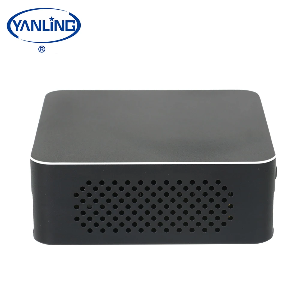 Newest 8th gen fan mini pc Intel core i5 8250u dual lan nano itx motherboard 3g function desktop computer