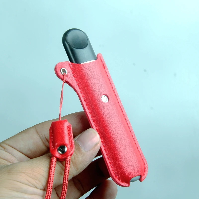 
Factory Good price e cigarette protect cover Vape pen kit necklace PU leather case for relx 4th infinity device ecig accessories 