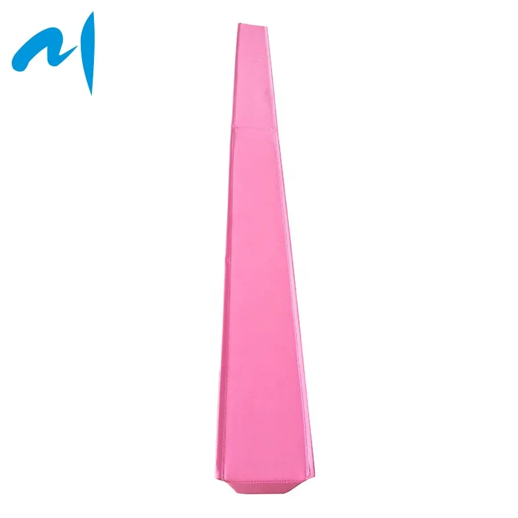 8FT Pink pvc cover Kids Gymnastics Balance Beams for Sale