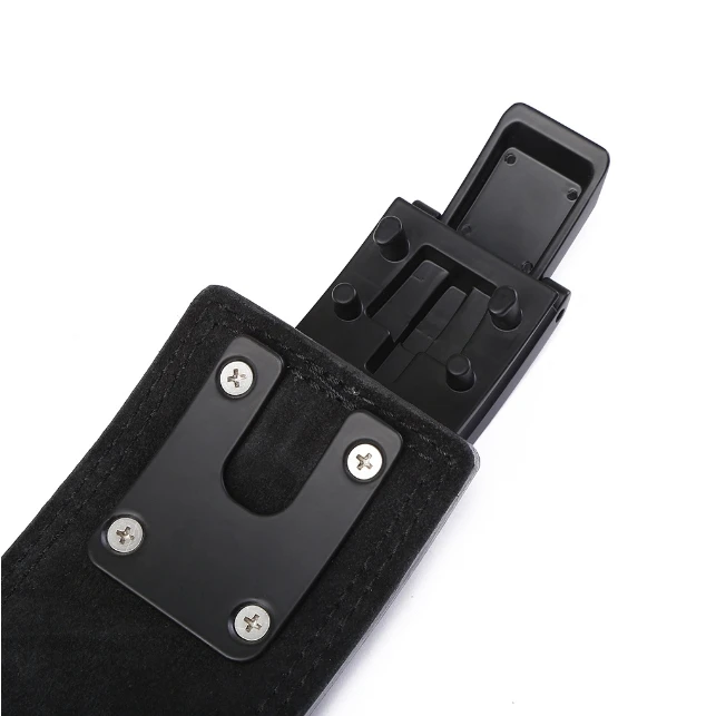 Weight Lifting Belt Genuine Leather 10MM Powerlifting Gym Belts for Weightlifting Deadlifts Squats Heavy Duty Bodybuilding