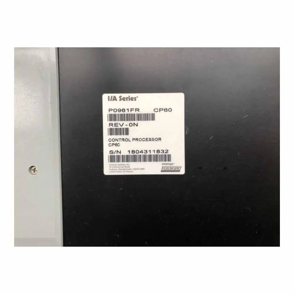 FOXBORO P0961FR CP60 REV-0N