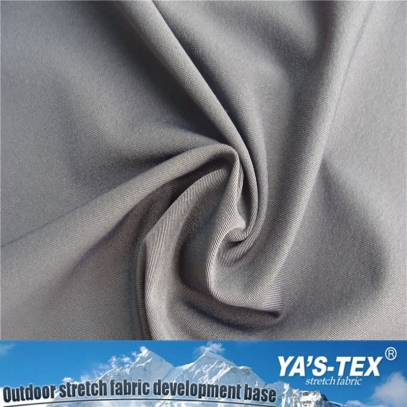 Nylon spandex 4 way stretch fabric , Polyamide elastic twill fabric compound TPU composite abrasion resistance fabric for garme