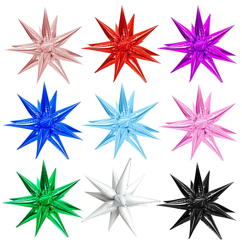 Гигантские Воздушные шары из алюминиевой пленки с изображением взрыва 26/40 дюймов, надувной Гелиевый шар, реклама