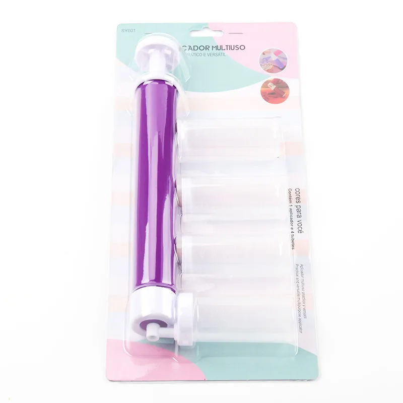 New Arrival Manual Airbrush Powder Spray Gun Decorating Spraying Coloring Baking Decoration Cupcakes Dessert Kitchen Pastry Tool