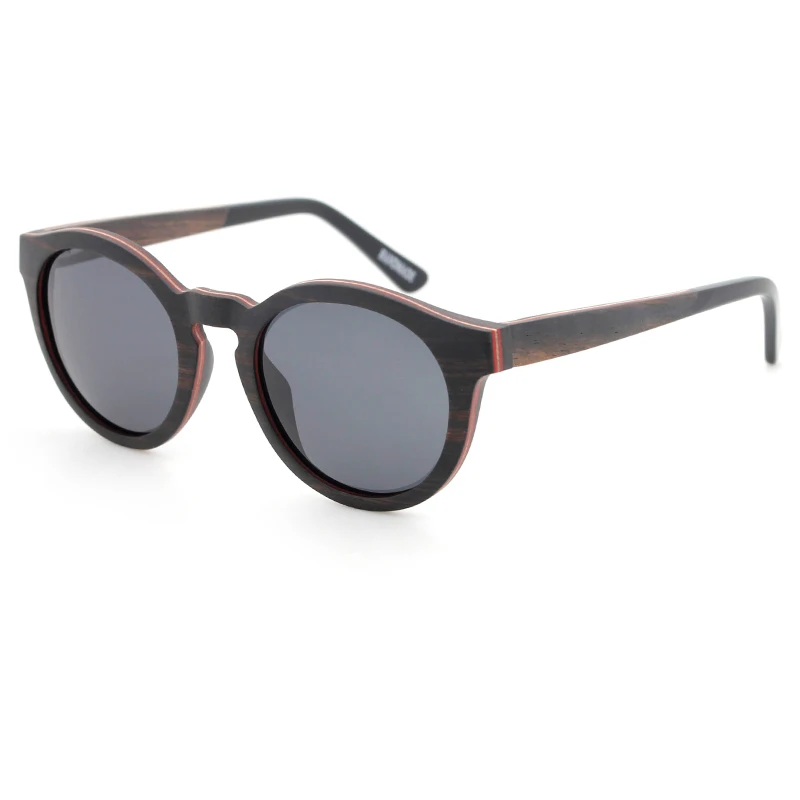 Custom logo design competitive price uv400 protection floating wood bamboo sunglasses polarized 2023