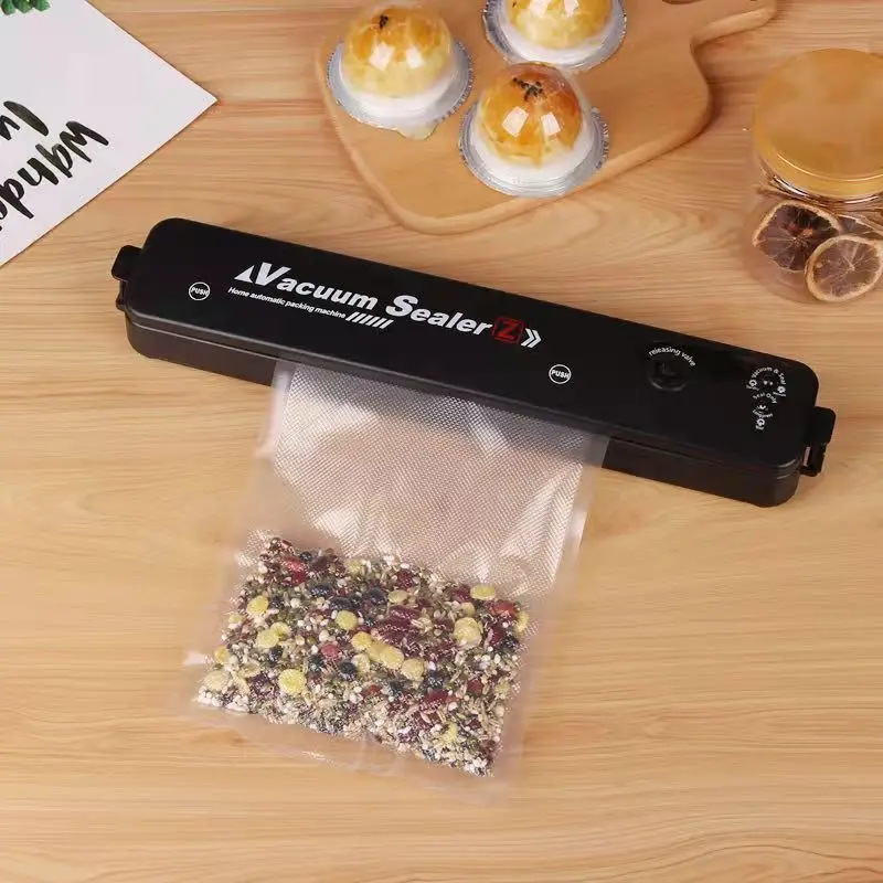 Free Gift 10pcs Saver, Bags Kitchen Vacuum Packer Machine Small Sealing Machine Food Vacuum Sealer Vacuum Sealer Machine/