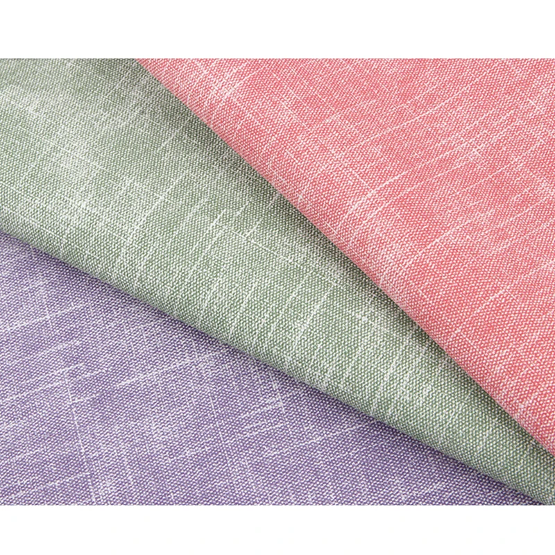 Soft PU Striped Denim Nubuck Leather Product Fabric Stretchable and Waterproof for Use in Handbags Suitcases Shoes Sofas