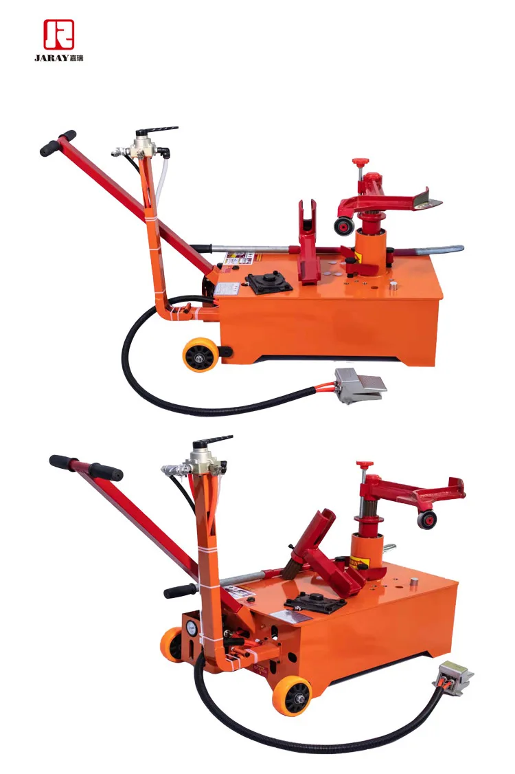 JARAY Pneumatic Truck Tire Changer Removal 22.5 Truck Tire Mounting Manual Portable Tire Changer For Truck