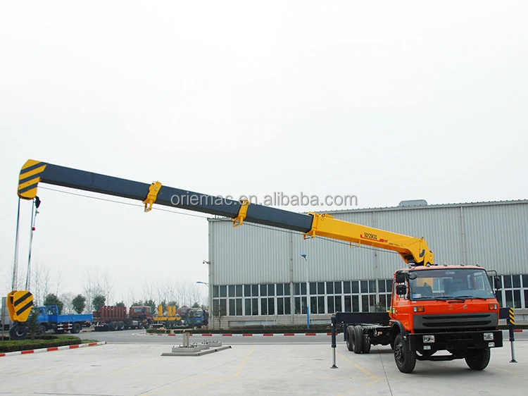 Новый 12-тонный гидравлический автокран с телескопической стрелой SQ12SK3Q