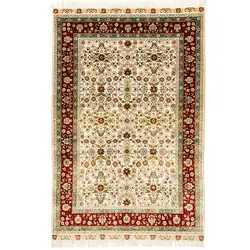 Chinese customized persian carpets and rugs henan silk carpet 3X4.5ft