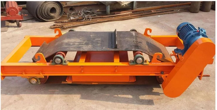 iron remover for mining plant suspend belt conveyor iron remover magnetic separator for stone crushing plant